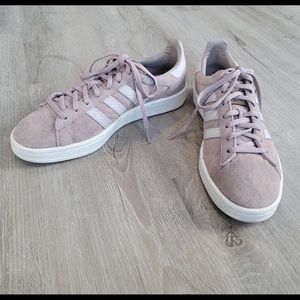 Adidas Originals Campus Tan/Metallic Suede Sneaker